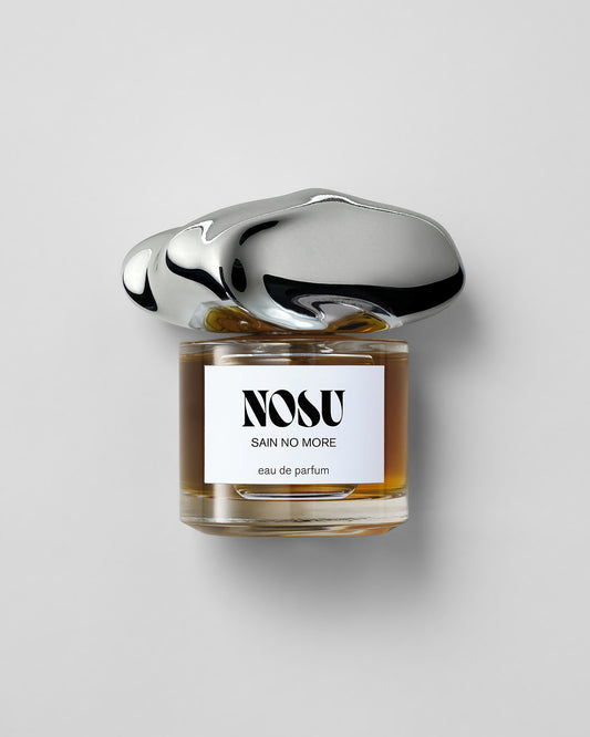 50ml Niche Perfume Bottle Sain No More by Nosu. Eau de Parfum, handmade in London.